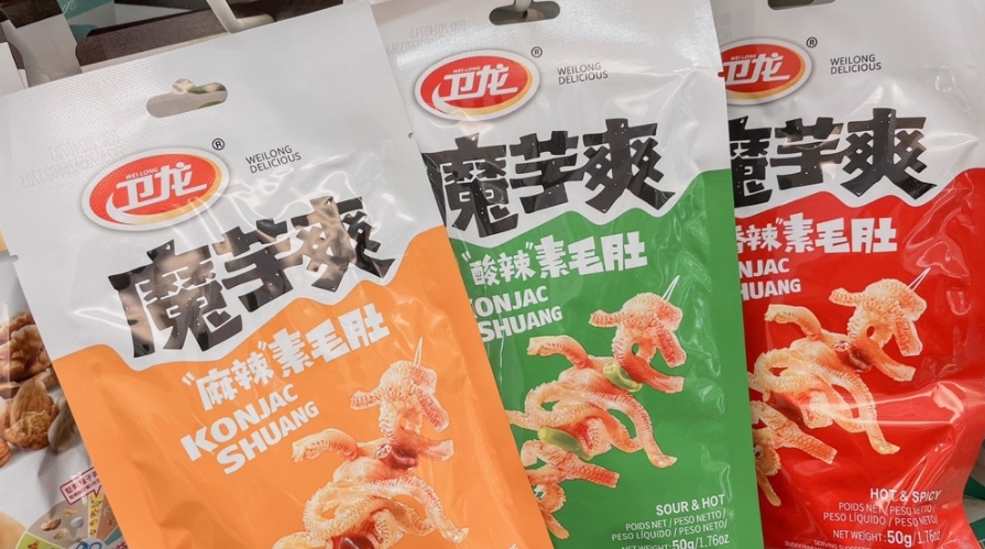 圖為魔芋爽。圖片來源：臺灣《聯(lián)合報》楊雅婷攝。